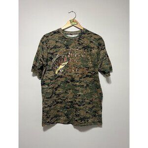 Vintage Bass Pro Shops Camo Tshirt